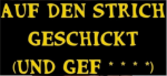 Männliche drecks-Hure an perverses Paar abzugeben.